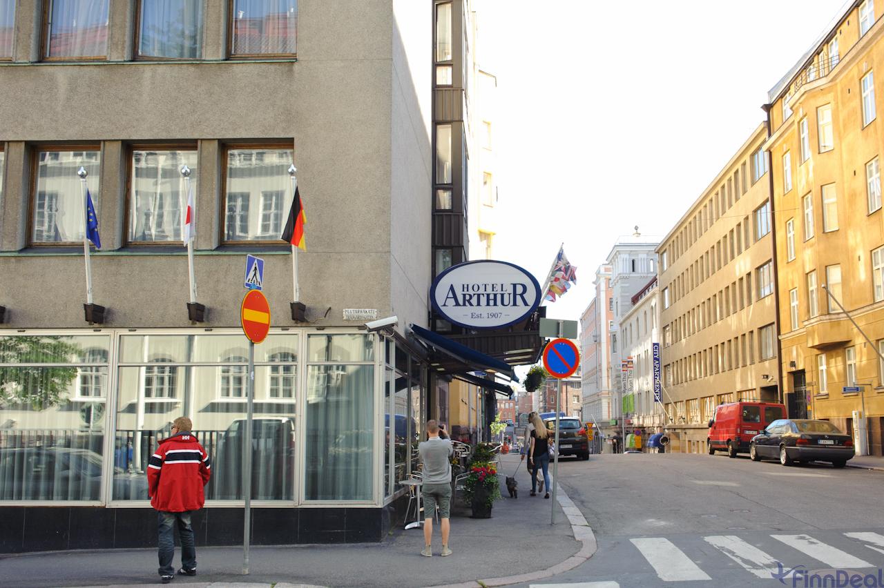 فندق هلسنكيفي  فندق آرثر المظهر الخارجي الصورة